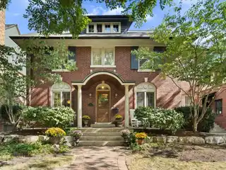 Classic Brick Colonial One Block from the Lake
