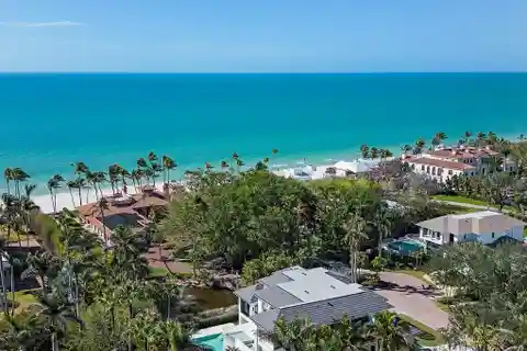 Striking New Home in a Unique Beachfront Enclave