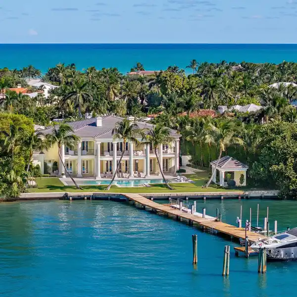 A TRULY RARE COMPOUND ALONG THE PALM BEACH ISLAND WATERFRONT