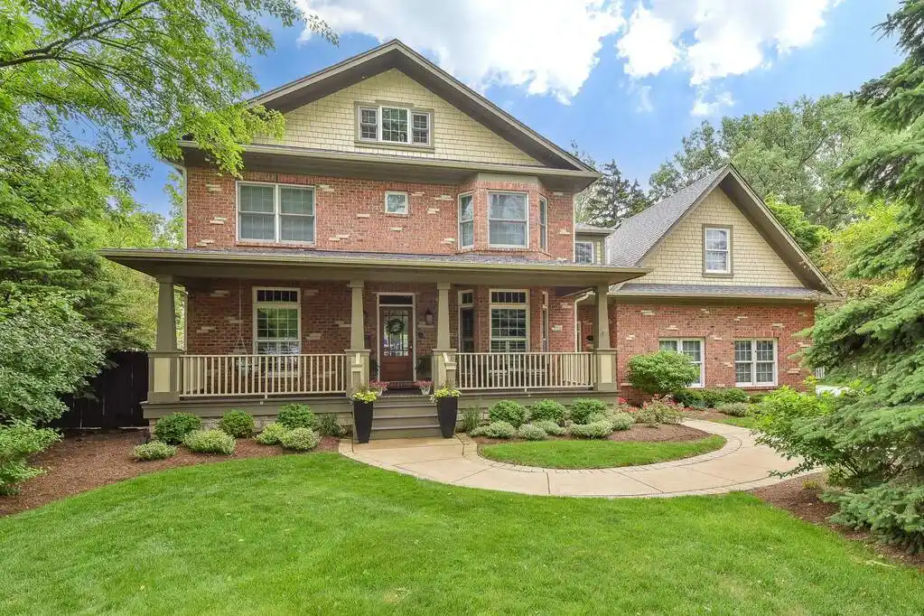 Exquisite Brick and Cedar Home on a Double Lot