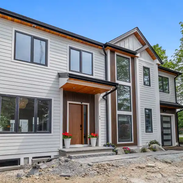 NEW CONSTRUCTION STEPS FROM THE CHARLES