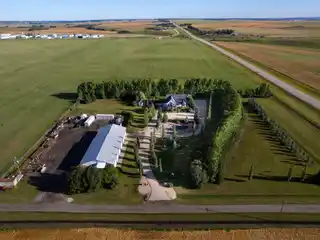 Beautifully Landscaped 5.49-acre Acreage