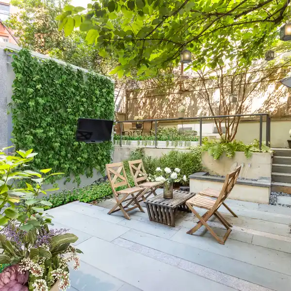 A GARDEN OASIS