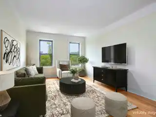 Spacious Pre-War Gem with Riverside Views