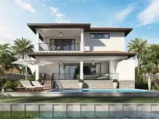 Newly Completed Residence on the South End of Siesta Key