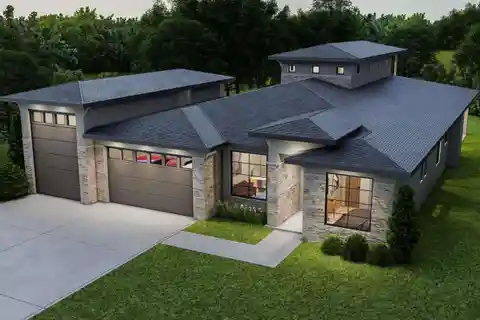 Sleek New Modern Craftsman Home