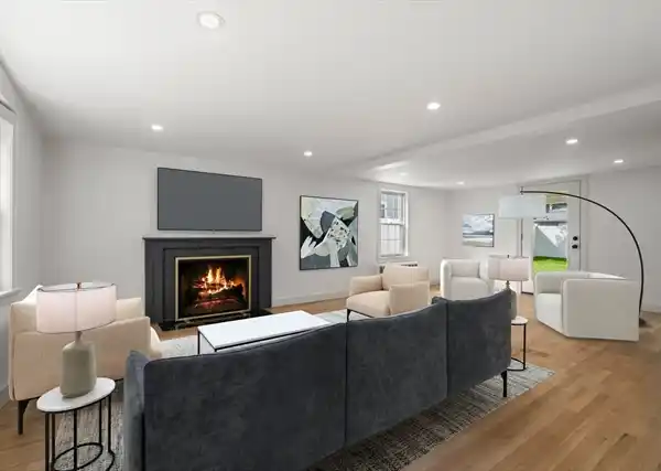 BRIGHT, RENOVATED COLONIAL WITH DESIGNER TOUCHES