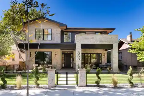 Modern Coastal Masterpiece – Wash Park New Build, 6,371 Sq. Ft., Steps to Park