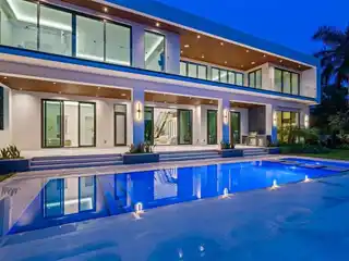 Architect-Designed Modern Waterfront Home in Seven Isles