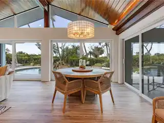 Coastal Oasis with a Mid-Century Modern Feel