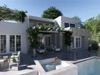 Breathtaking Greek-Inspired Canyon Retreat in Malibu