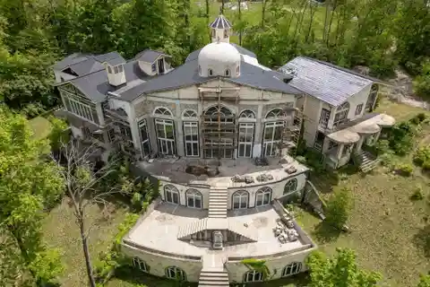 Magnificent Unfinished Italian Villa on 17 Acres