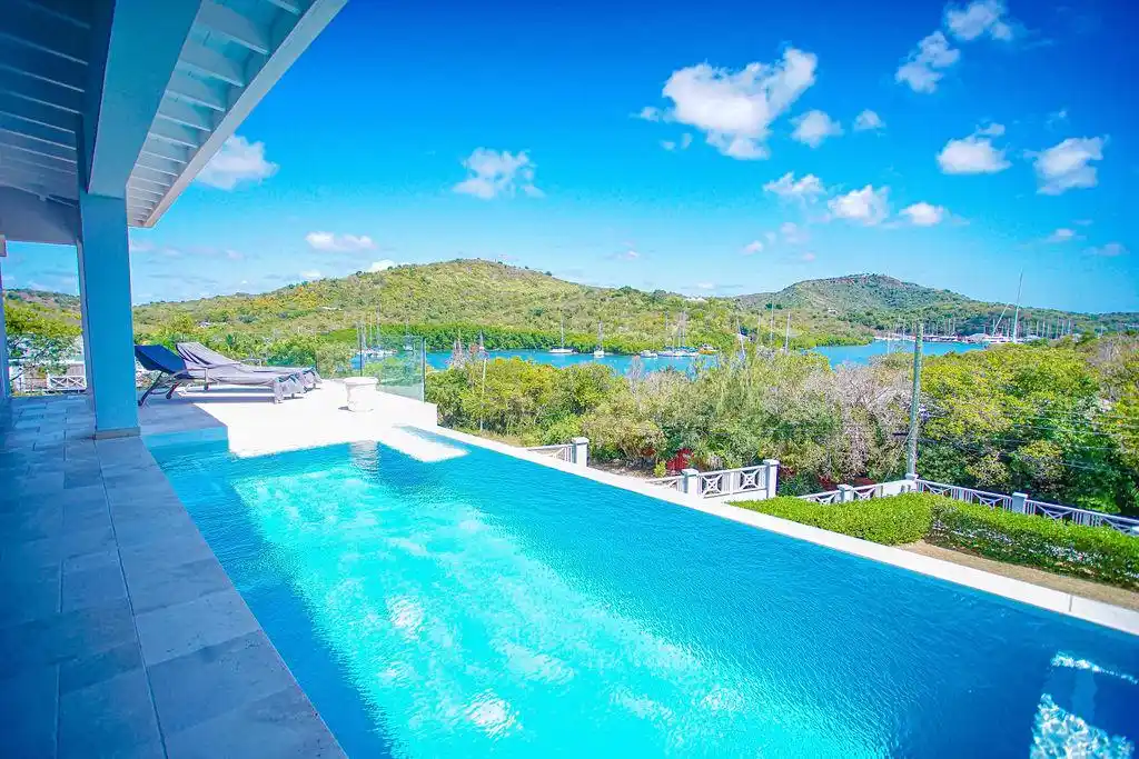 Beautiful English Harbor Villa with Expansive Outlook