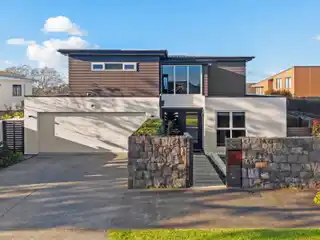 Architectural Coastal Masterpiece Moments from the Beach