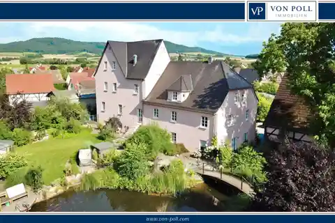 A Manor House and a Lovingly Renovated Historic Mill