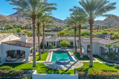 Sophisticated Desert Retreat with Gourmet Kitchen and Dual Offices