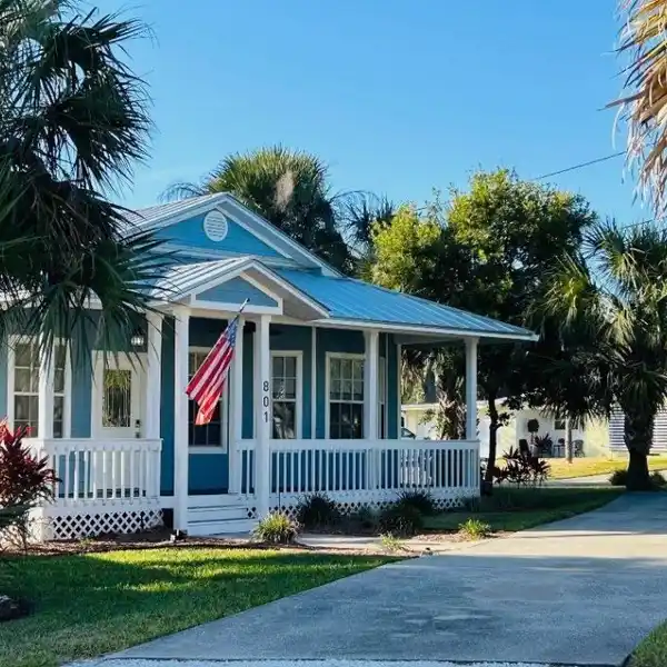 CHARMING COASTAL KEY WEST-STYLE RETREAT