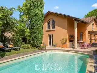 Architect-Designed House Nestled in a Green Setting