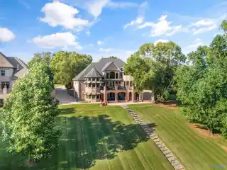 French Manor Elegance on Lake Wheeler