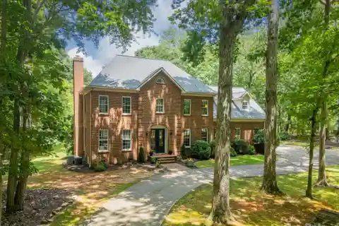 Elegant All-Brick Estate on Five Serene Acres