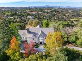 French Normandy Equestrian Property in Rolling Hills Estates
