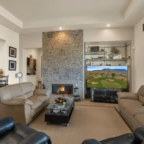 HIGHLY UPGRADED HOME WITH SWEEPING GOLF AND MOUNTAIN VIEWS