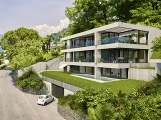 Tranquil Contemporary Residence Close to the Center of Lugano