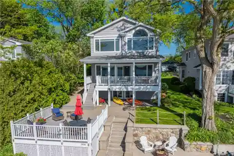 Stunning Canandaigua Lakefront Home with Boat Hoist