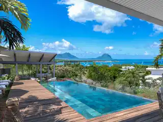 Luxury Villa with Stunning Le Morne Views