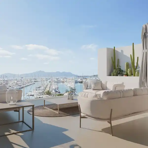 MODERN PENTHOUSE WITH FANTASTIC SEA AND HARBOR VIEWS