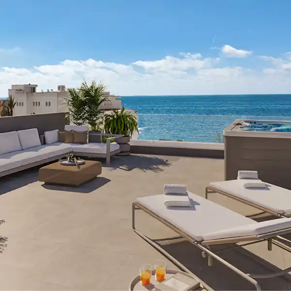 MODERN APARTMENT WITH A LARGE TERRACE IN A NEW RESIDENTIAL COMPLEX IN COLONIA DE SANT JORDI