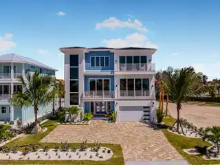Brand New Custom Home Overlooking Fort Myers Beach