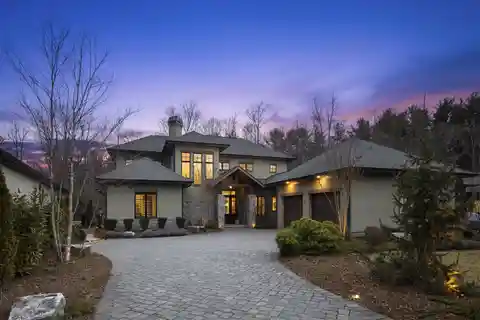 Modern Home in a Serene Wooded Setting