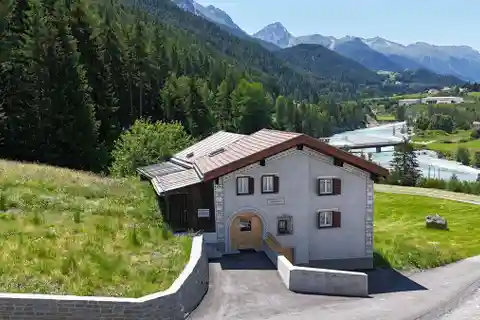 Engadine House in Scuol Pradella: Historic Charm in Unspoiled Landscape