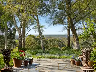 Country Living Set Against a Breathtaking Backdrop