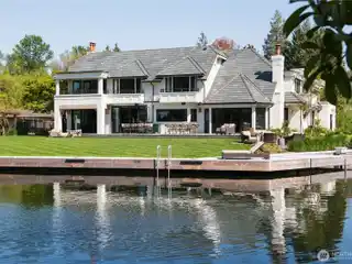 Reimagined English Tudor on Lake Washington