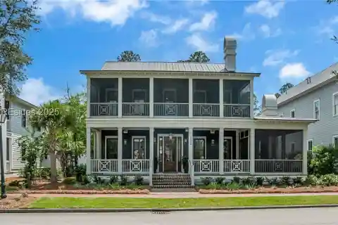 Expansive Views of the Park from Multiple Porches