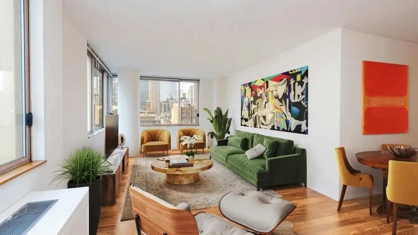 Spacious and Sunny Corner Home at World Wide Plaza
