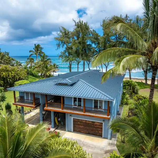 GATED OCEANFRONT HOME
