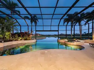 Custom Harbourside Home at Shadow Wood Preserve