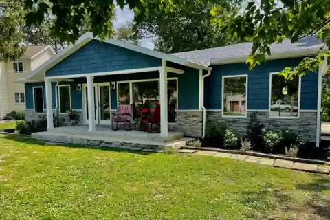 Sunset Harbor Elegance with Panoramic Canal Views