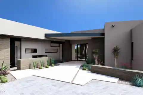 Desert Contemporary Masterpiece in Stone Canyon