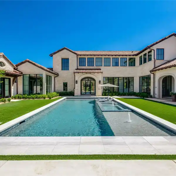 TUSCAN TRANSITIONAL STYLE LUXURY HOME IN QUAIL HOLLOW