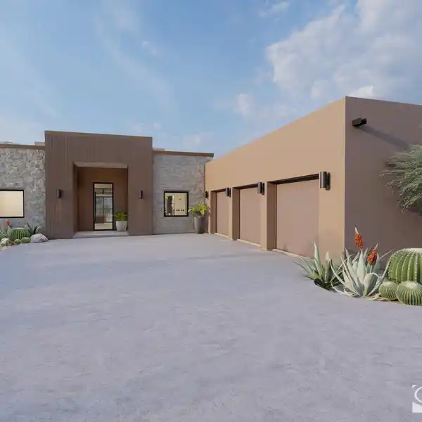 CONTEMPORARY DESIGN FRAMING UNOBSTRUCTED MOUNTAIN VISTAS