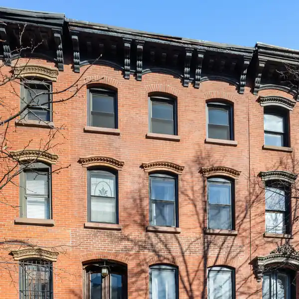 BRICK FEDERAL TOWNHOUSE IN CLINTON HILL