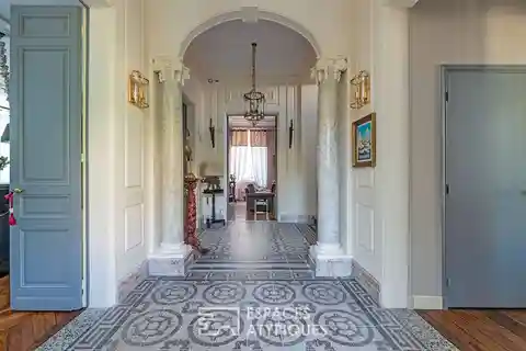 Heritage Estate with High Ceilings and Marble Details