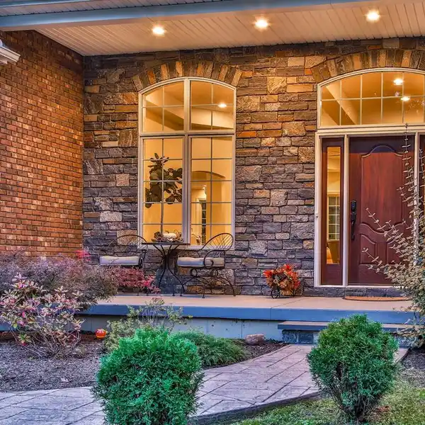 CUSTOM BRICK BEAUTY WITH BACKYARD VACATION OASIS