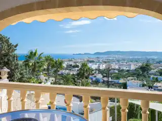 Serene Mediterranean Villa with Panoramic Sea Views