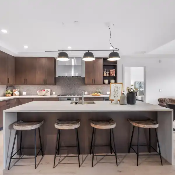 BRIGHT TOP-LEVEL HOME WITH DESIGNER FINISHE