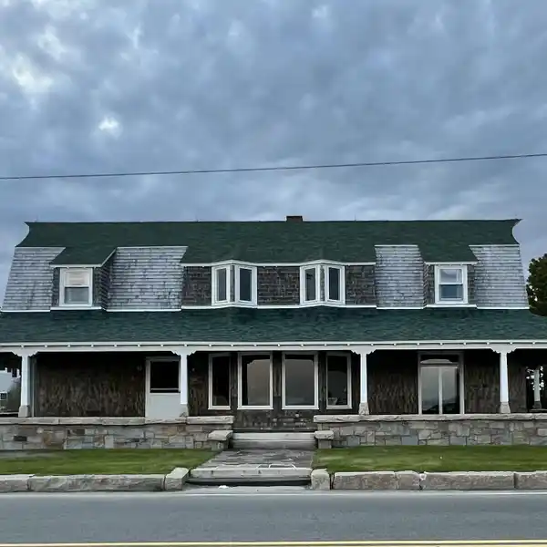 THE FIRST HOME BUILT ON GOOCH'S BEACH